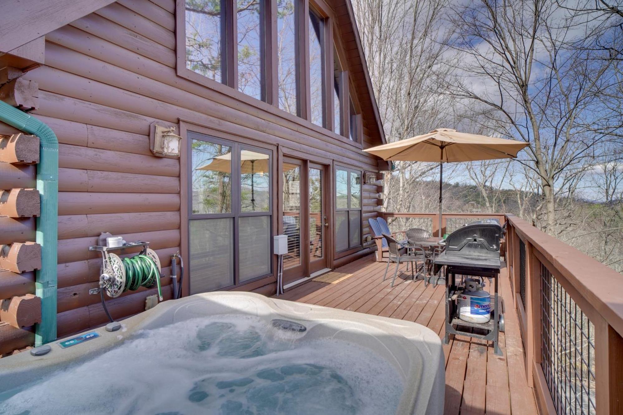 Hatcher Mtn Retreat Sevierville Cabin With Hot Tub! Dış mekan fotoğraf