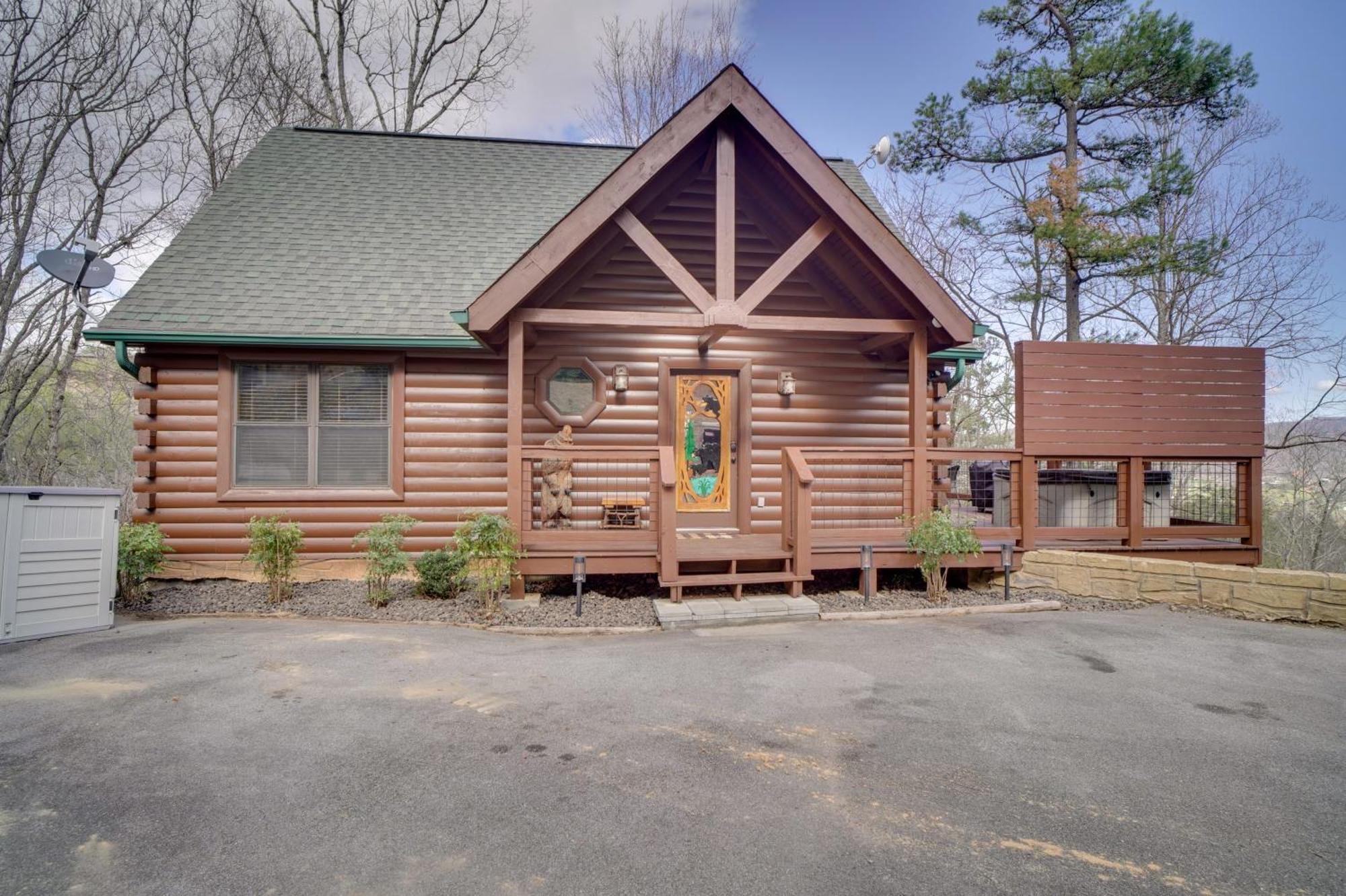 Hatcher Mtn Retreat Sevierville Cabin With Hot Tub! Dış mekan fotoğraf