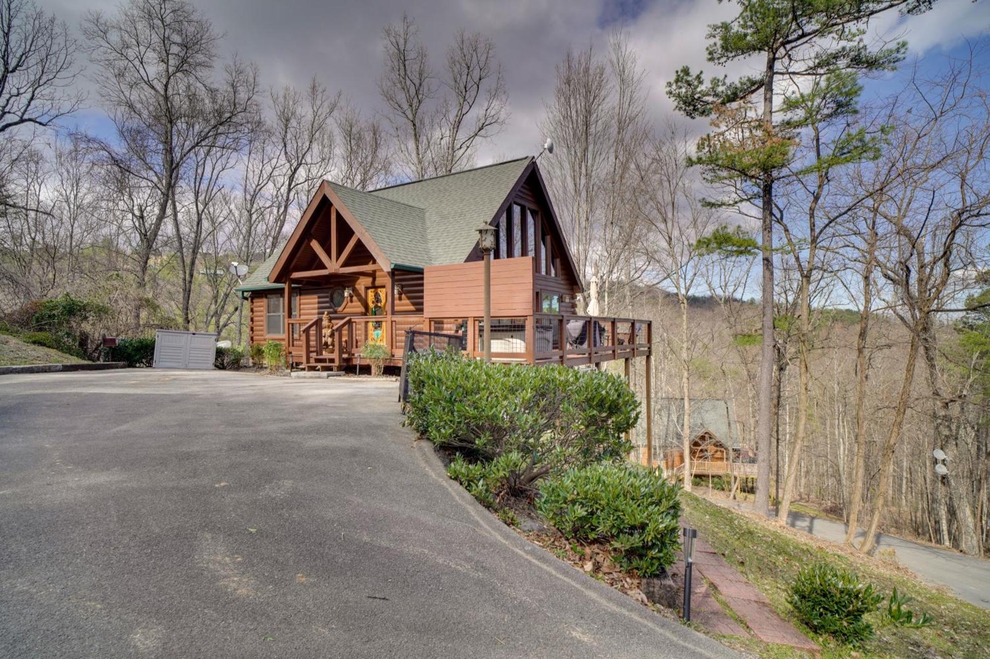 Hatcher Mtn Retreat Sevierville Cabin With Hot Tub! Dış mekan fotoğraf